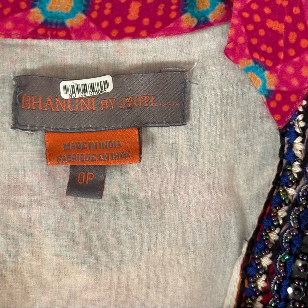 Bhanuni by Jyoti x Anthropologie Beaded Maxi Midi Dress, Size 0 Petite - Picture 13 of 15